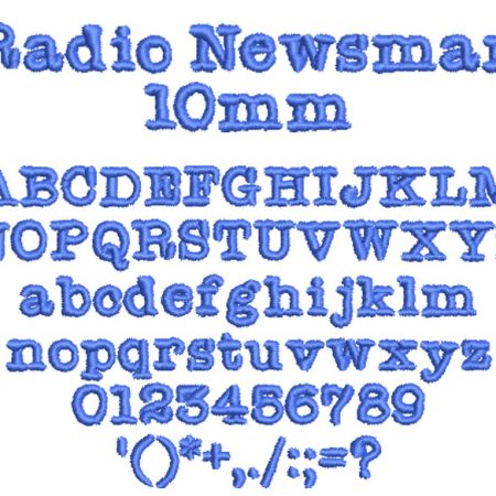 Radio Newsman ESa font icon