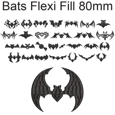 Bats esa flexi fill font