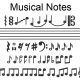 musical notes esa glyphs icon