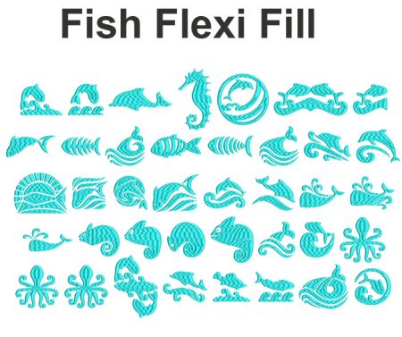 fish flexi fill esa font