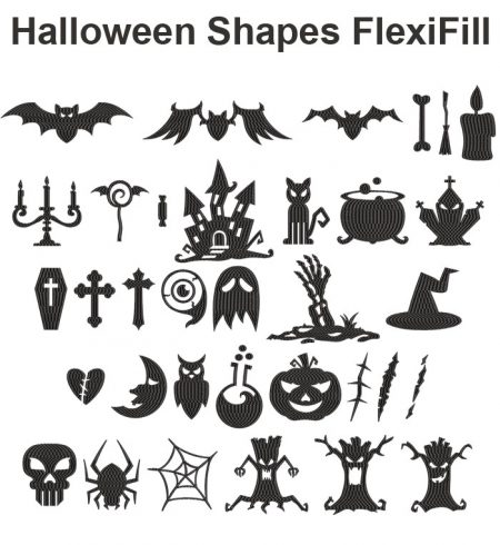 Halloween Shapes Flexi Fill icon
