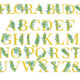 Flora Buds Mono 60mm ESA font