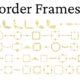 Border Frames 2 esa font icon