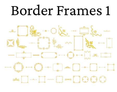Border Frames esa font icon