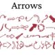 Arrows esa glyph icon
