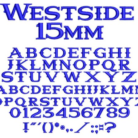 Westside esa font